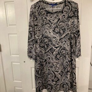 Apt 9 paisley dress